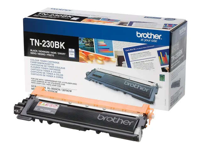 Brother TN230BK - Svart - original - tonerpatron - for Brother DCP...