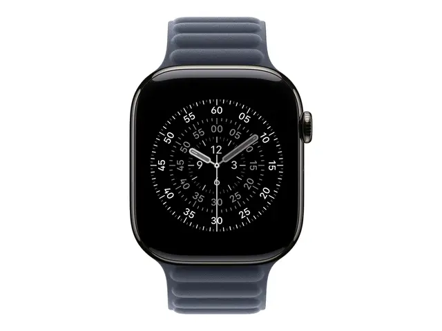Apple - Klokkestropp for smart armbåndsur 46mm M/L-størrelse marin...