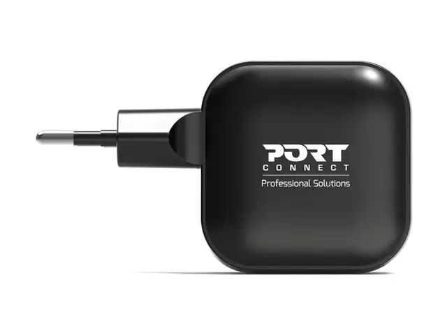 PORT Connect - Strømadapter - GaN II - 35 watt - 3 A - PD 3.0 - 2 ...