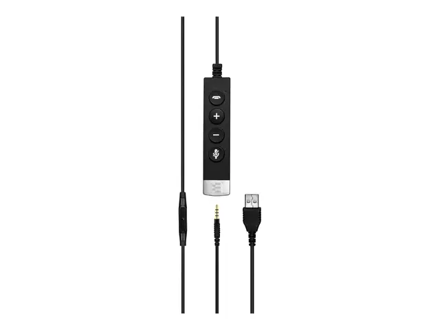EPOS IMPACT SC 665 USB - Hodesett on-ear kablet USB, 3,5 mm jakk s...