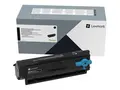 Lexmark - H&#248;y ytelse - svart - original - tonerpatron LCCP for Lexmark MS331dn, MX331adn