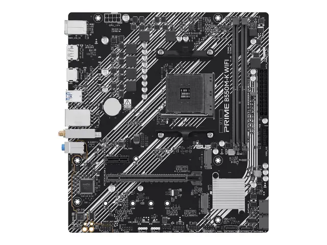 ASUS PRIME B550M-K WIFI - Hovedkort - micro ATX - Socket AM4 - AMD...