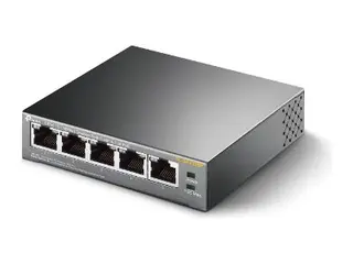TP-Link TL-SF1005P - Switch - ikke-styrt 5 x 10/100 (4 PoE) - stasjonær - PoE (58 W)