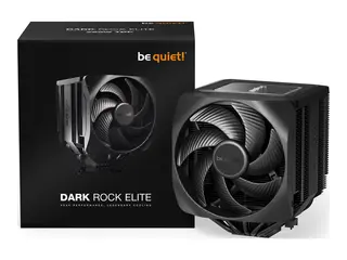 be quiet! Dark Rock Elite - Prosessorkj&#248;ler (for: LGA1150, LGA1151, LGA1155, LGA1200, LGA1700, AM4, AM5) - aluminium med kobberbasis - 135 mm - svart