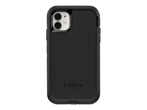 OtterBox Defender Series - Screenless Edition beskyttelsesboks for mobiltelefon - polykarbonat, syntetisk gummi - svart - for Apple iPhone 11