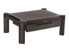 StarTech.com Adjustable Monitor Riser Drawer - Monitors up to 32&quot;- Adjustable Height - Monitor Stand - Computer Monitor Riser (MONSTADJD) stativ - for Skjerm - svart