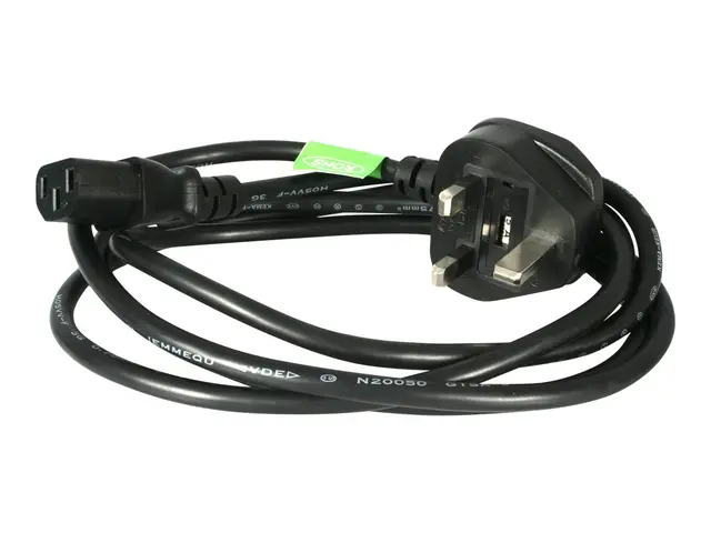 StarTech.com 6ft (1.8m) UK Computer Power Cable, 18AWG, BS 1363 to...