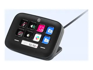 Elgato Stream Deck Neo - Tastegruppe - USB svart - hengeboks