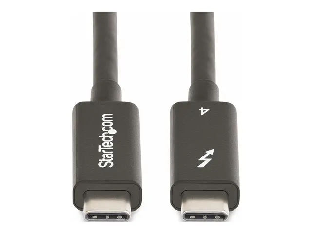 StarTech.com 6ft (2m) Active Thunderbolt 4 Cable, 40Gbps, 100W PD,...