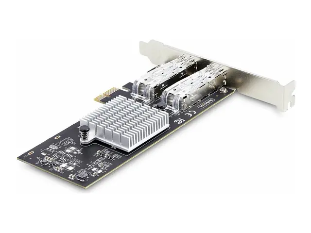 Startech 2-Port GbE SFP Network Card, PCIe 2.0 x1, Intel I350-AM2 ...