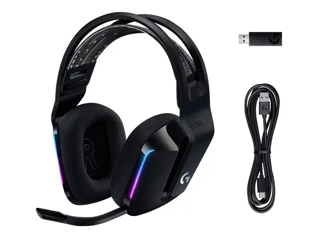 Logitech G G733 LIGHTSPEED Wireless RGB Gaming Headset - Hodesett ...