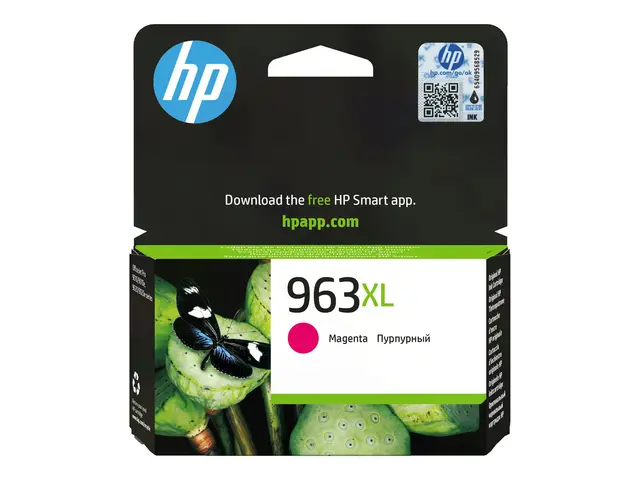 HP 963XL - 20.5 ml Høy ytelse magenta original blister blekkpatron