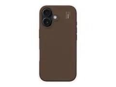 IDEAL OF SWEDEN - Baksidedeksel for mobiltelefon MagSafe-samsvar - polykarbonat, v&#230;skesilikon - mocha mousse - for Apple iPhone 17