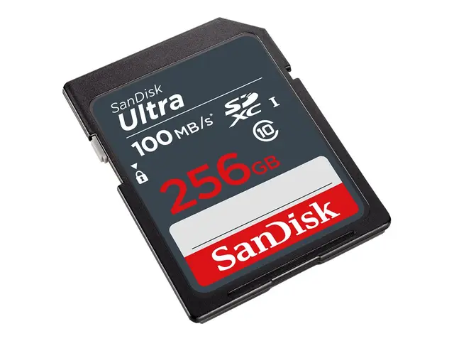 SanDisk Ultra - Flashminnekort - 256 GB - UHS Class 1 / Class10 - ...