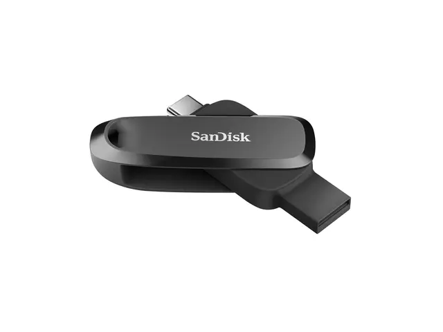 SanDisk Phone - USB-flashstasjon 128 GB USB 3.2 Gen 1 / USB-C svart