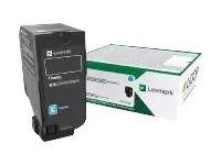 Lexmark - Cyan - original - tonerpatron LRP - for Lexmark CS727de,...