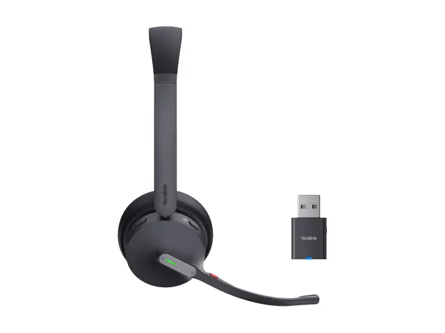 Yealink WH64 Hybrid Dual - Hodesett on-ear DECT / Bluetooth trådlø...
