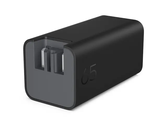 HP GaN Wall Charger - USB-C-strømadapter AC 115/230 V 65 watt svart