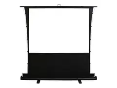 Elite Screens ezCinema Tab-Tension Series Projeksjonsskjerm med gulvstativ - st&#229;r p&#229; gulv - 80&quot; (203.2 cm) - 4:3 - MaxWhite - svart