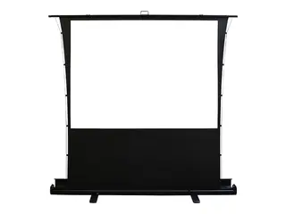 Elite Screens ezCinema Tab-Tension Series Projeksjonsskjerm med gulvstativ - st&#229;r p&#229; gulv - 80&quot; (203.2 cm) - 4:3 - MaxWhite - svart