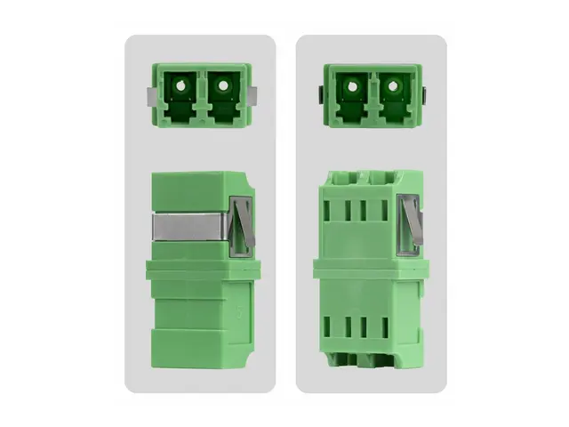 Startech - Nettverkkopler LC/APC-enkeltmodus (hunn) til fiberoptis...