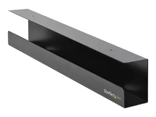 STARTECH.COM Under Desk Cable Management Tray Desk or Table Mount Cor