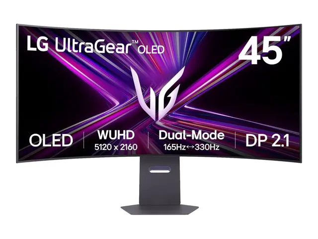 LG UltraGear 45GX950A-B - OLED-skjerm gaming kurvet 45" (44.5" syn...
