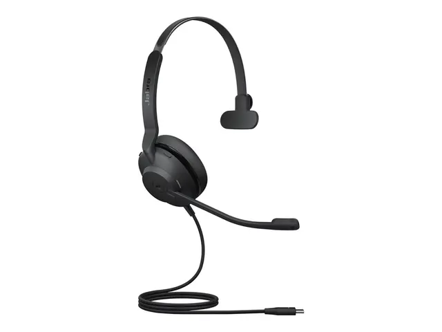 Jabra Evolve2 30 SE MS Mono - Hodesett on-ear kablet USB-C lydisol...