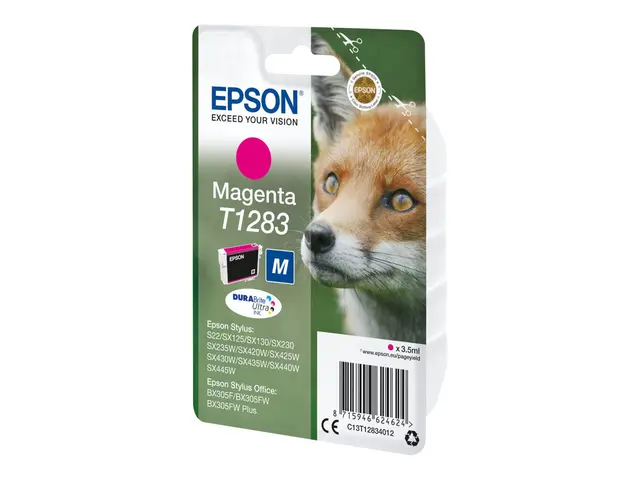 Epson T1283 - 3.5 ml - M-størrelse - magenta - original - blister ...