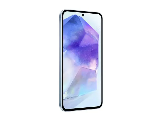 2nd-B Galaxy A55 5G 128GB L.Blue B-grade - Brukt 2 års garanti Gra...