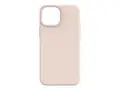KEY Original - Baksidedeksel for mobiltelefon MagSafe-samsvar - v&#230;skesilikon, 50 % resirkulert plast, hard polykarbonat - linbeige - 5.4&quot; - for Apple iPhone 13 mini