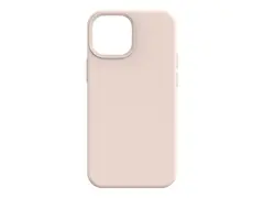 KEY Original - Baksidedeksel for mobiltelefon MagSafe-samsvar - v&#230;skesilikon, 50 % resirkulert plast, hard polykarbonat - linbeige - 5.4&quot; - for Apple iPhone 13 mini