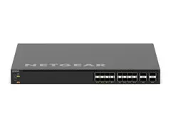 NETGEAR M4350 Series M4350-16V4C - Switch L3 - Styrt - 16 x 1/10/25 Gigabit SFP28 + 4 x 40/100 Gigabit QSFP28 - front til bakside-luftflyt - rackmonterbar
