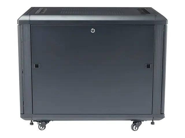 StarTech.com 12U AV Rack Cabinet - Network Rack with Glass Door - ...