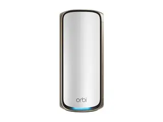 NETGEAR Orbi 970 Series RBE970 Wi-Fi-system - (utvider) - inntil 2700 kvadratfot - maske 10GbE, 2.5GbE, Wi-Fi 7 Quad-Band