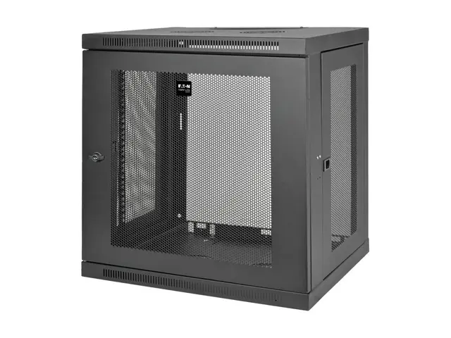 Eaton Tripp Lite Series 12U Wall Mount Rack Enclosure Server Cabin...