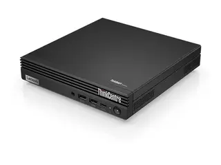 Lenovo ThinkSmart Tiny Kit - Videokonferansesett (berøringsskjermkonsoll, beregnesystem) med 1 Year Lenovo Premier Support - ravnsort - power adapter included