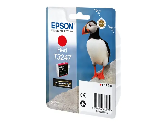 Epson T3247 - 14 ml - rød - original - blekkpatron - for SureColor...