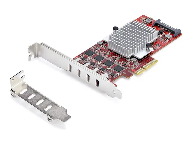 StarTech.com 4-Port USB Type-C PCIe Card, USB-C 10Gb, 4x Controlle...