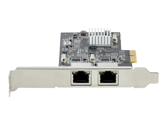 StarTech.com 2-Port 2.5Gbps NBASE-T PCIe Network Card, Intel I225-...