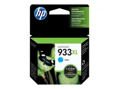 HP 933XL - H&#248;y ytelse - cyan - original blekkpatron - for Officejet 6100, 6600 H711a, 6700, 7110, 7510, 7610, 7612