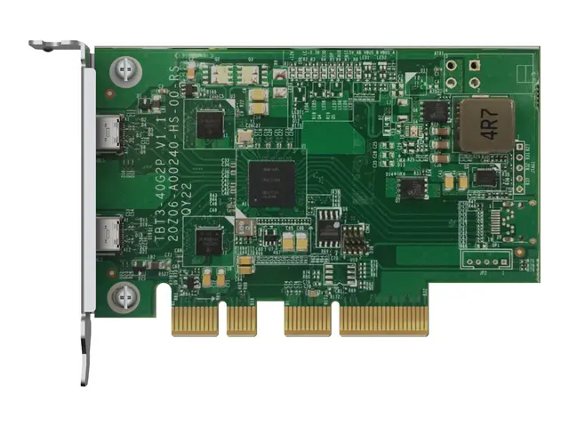 QNAP QXP-T32P - Thunderbolt-adapter - PCIe 3.0 x4 lav profil - Thu...