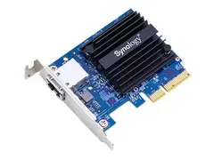 Synology E10G18-T1 - Nettverksadapter - PCIe 3.0 x4 lav profil 10Gb Ethernet x 1 - for Disk Station DS1618; RackStation RS1219, RS2418, RS2818, RS3618, RS818