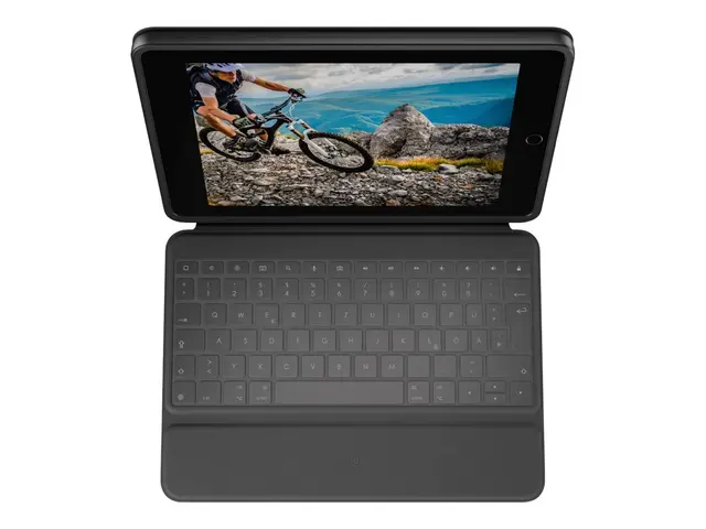 Logitech Rugged Folio - Tastatur og folioveske Apple Smart connect...