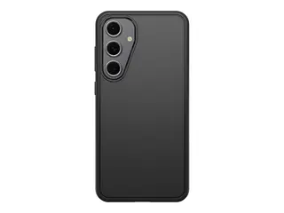 OtterBox Symmetry Series - Baksidedeksel for mobiltelefon polykarbonatlag, termoplastisk elastomer (TPE) - svart - for Samsung Galaxy S24 FE