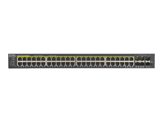 Zyxel GS1920-48HPv2 - Switch - smart - 48 x 10/100/1000 (PoE+) + 4...