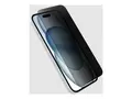 OtterBox Premium Pro - Skjermbeskyttelse for mobiltelefon glass - med personvernsfilter - blank - for Apple iPhone 16