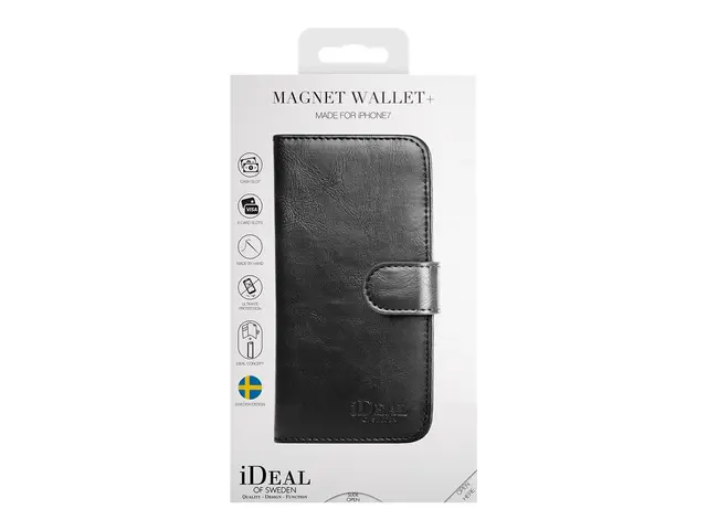 IDEAL OF SWEDEN Magnet Wallet+ - Lommebok for mobiltelefon - svart...
