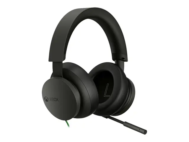 Microsoft Xbox Stereo Headset - Hodesett - full størrelse - kablet...