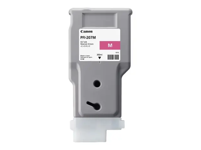 Canon PFI-207 M - 300 ml - magenta - original - blekkbeholder - fo...